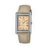 CASIO COLLECTION Mod. LADY SQUARE Cream OROLOGIO DA POLSO