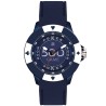 OROLOGIO DA POLSO LIGHT TIME Mod. POKER - Blue / White