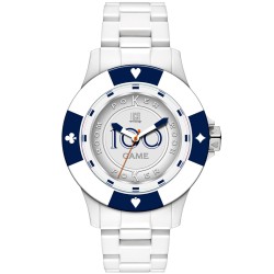 OROLOGIO DA POLSO LIGHT TIME Mod. POKER - White / Blue