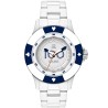 OROLOGIO DA POLSO LIGHT TIME Mod. POKER - White / Blue