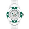 OROLOGIO DA POLSO LIGHT TIME Mod. POKER - White / Green