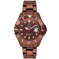 OROLOGIO DA POLSO LIGHT TIME Mod. DIVER COPPER ALUMINIUM