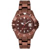 OROLOGIO DA POLSO LIGHT TIME Mod. DIVER COPPER ALUMINIUM