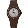 OROLOGIO DA POLSO LIGHT TIME Mod. LADY DIVER - Brown