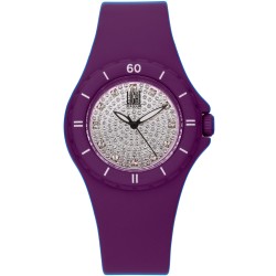 OROLOGIO DA POLSO LIGHT TIME Mod. LADY DIVER - Purple