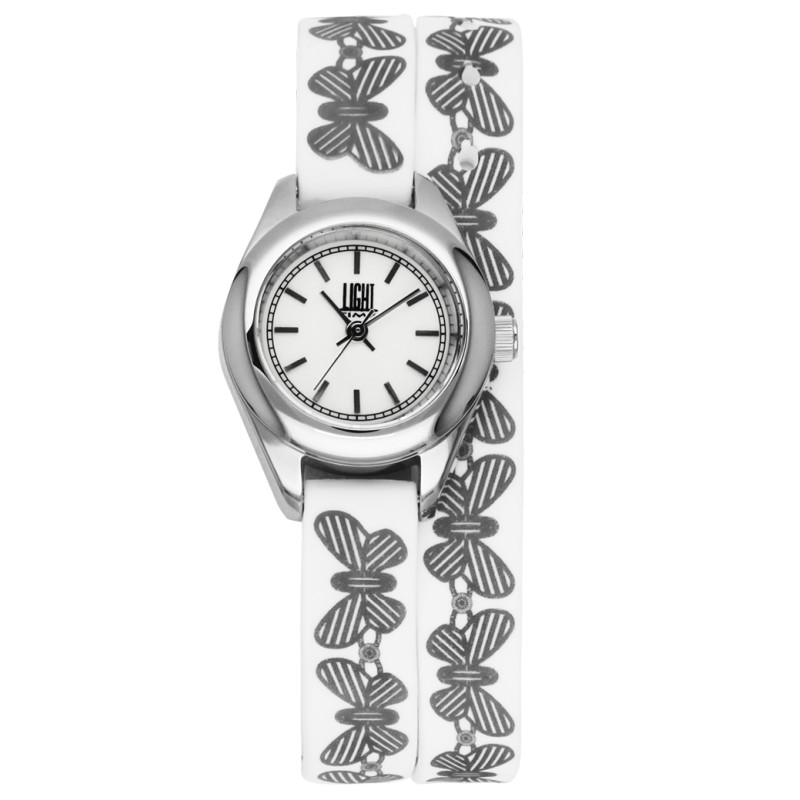 OROLOGIO DA POLSO LIGHT TIME Mod. ROCOCO - White