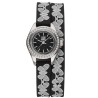 OROLOGIO DA POLSO LIGHT TIME Mod. ROCOCO - Black Strass