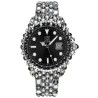 OROLOGIO DA POLSO LIGHT TIME Mod. MEDITERRANEO - Full Strass / Black