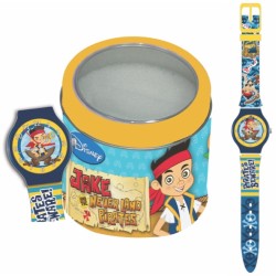 WALT DISNEY KID WATCH Mod. JAKE THE PIRATE - Tin box OROLOGIO DA POLSO