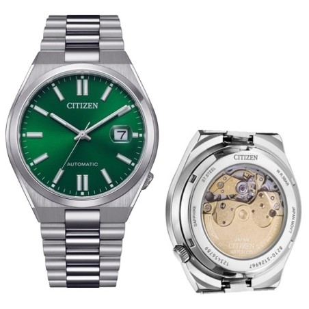 OROLOGIO DA POLSO CITIZEN Mod. TSUYOSA Automatic - FOREST GREEN