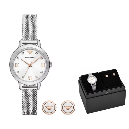 OROLOGIO DA POLSO EMPORIO ARMANI Mod. CLEO Special Pack + Earrings