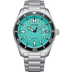 OROLOGIO DA POLSO CITIZEN Mod. OF COLLECTION - MARINE 1760 Eco Drive - Aqua Blue