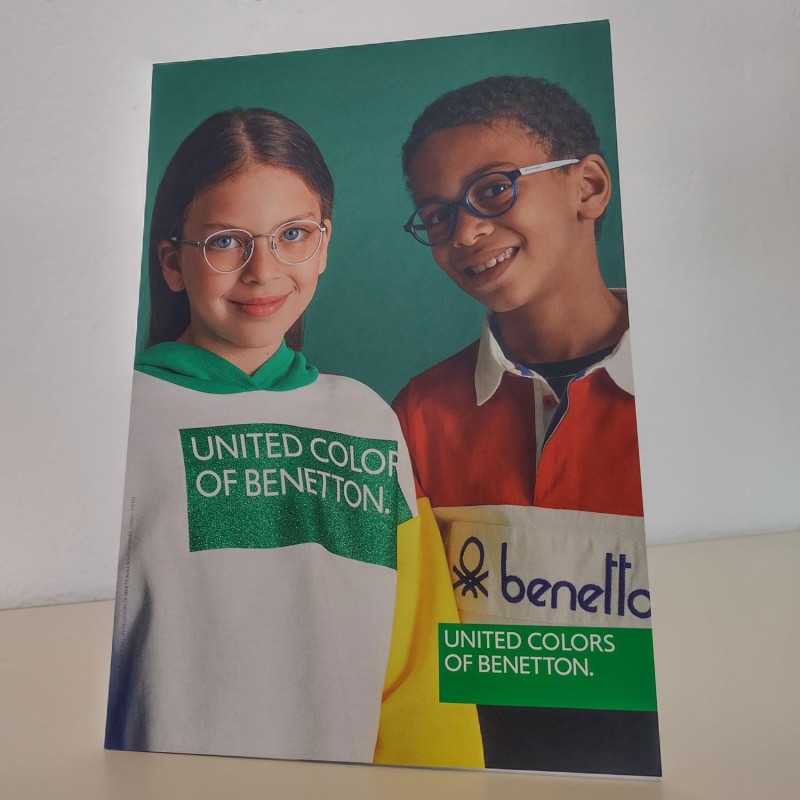 BENETTON MOD. KIDS OPTICAL SHOWCARD AW21 OROLOGIO DA POLSO