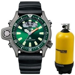 CITIZEN Mod. PROMASTER AQUALAND - DIVER'S - ISO 6425 Certified - Special Pack + Extra Strap OROLOGIO DA POLSO