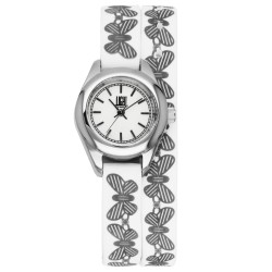 LIGHT TIME Mod. ROCOCO - White OROLOGIO DA POLSO