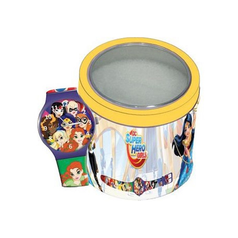 OROLOGIO DA POLSO SUPER HERO GIRLS - Tin Box ***Special Price***