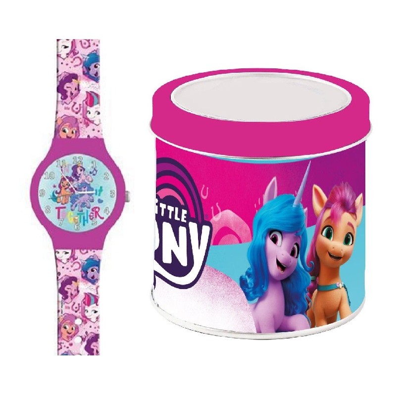 OROLOGIO DA POLSO LITTLE PONY KID WATCH Mod. 483107 - Tin Box