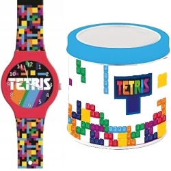 OROLOGIO DA POLSO TETRIS KID WATCH Mod. 8003024 - Tin Box ***Special Price***