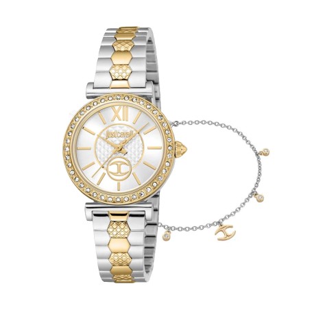 JUST CAVALLI Mod. GLAM CHIC Special Pack + Bracelet OROLOGIO DA POLSO