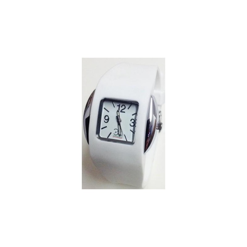 OROLOGIO DA POLSO OVERCLOCK'S Mod. GENT ROUND LARGE WHITE ***SPECIAL PRICE***