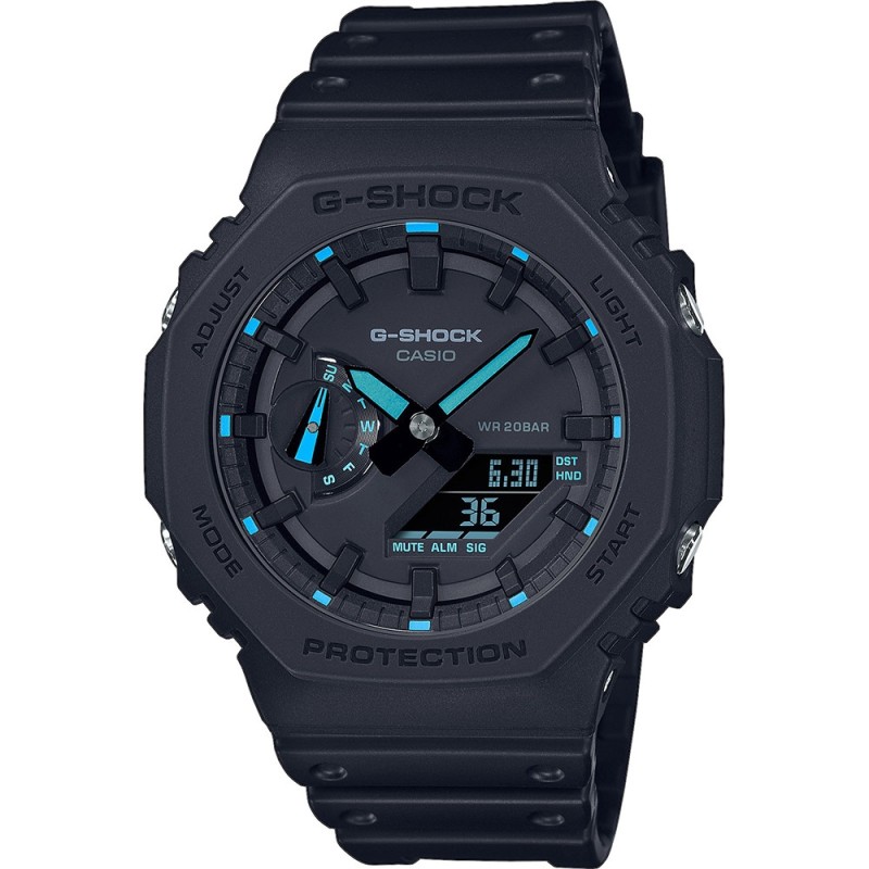 OROLOGIO DA POLSO CASIO G-SHOCK Mod. OAK - Neon Blue Index