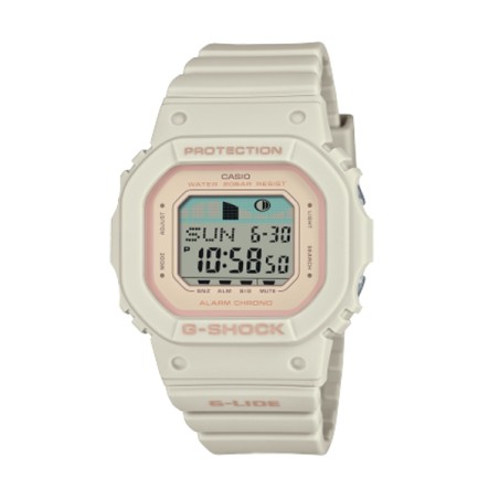 OROLOGIO DA POLSO CASIO G-SHOCK Mod. G-LIDE White - SURF TIDE GRAPHS