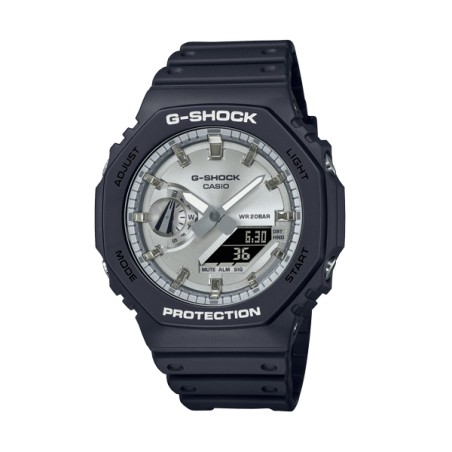 OROLOGIO DA POLSO CASIO G-SHOCK Mod. OAK - SILVER BLACK SERIE