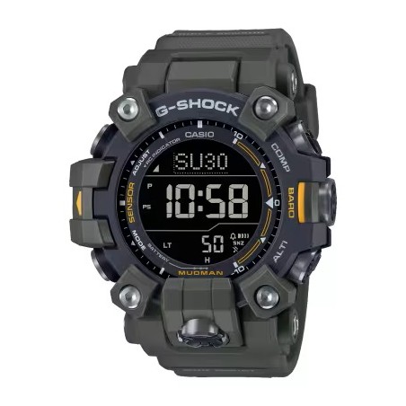 OROLOGIO DA POLSO CASIO G-SHOCK MASTER OF G Mod. MUDMAN Army Green