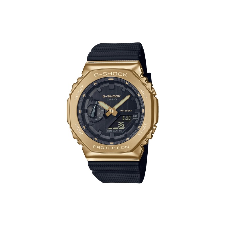 OROLOGIO DA POLSO CASIO G-SHOCK WATCHES Mod. OAK METAL COVERED - GOLD