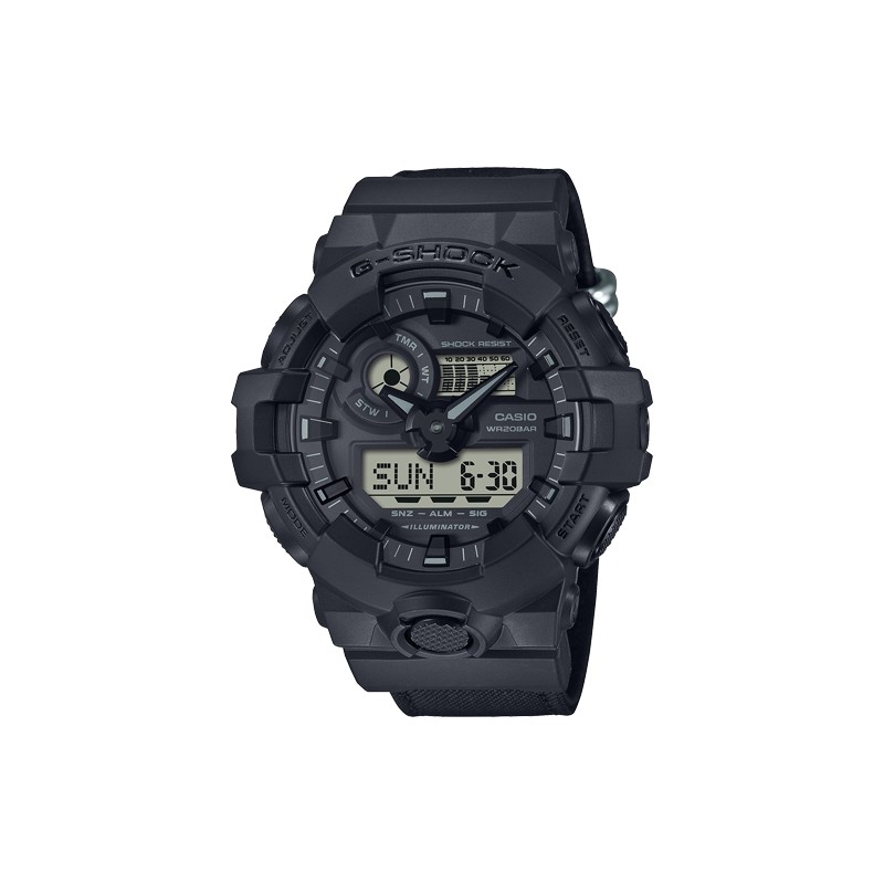 OROLOGIO DA POLSO CASIO G-SHOCK Mod. BOLD - BLACK CORDURA ECO FABRIC STRAP SERIE