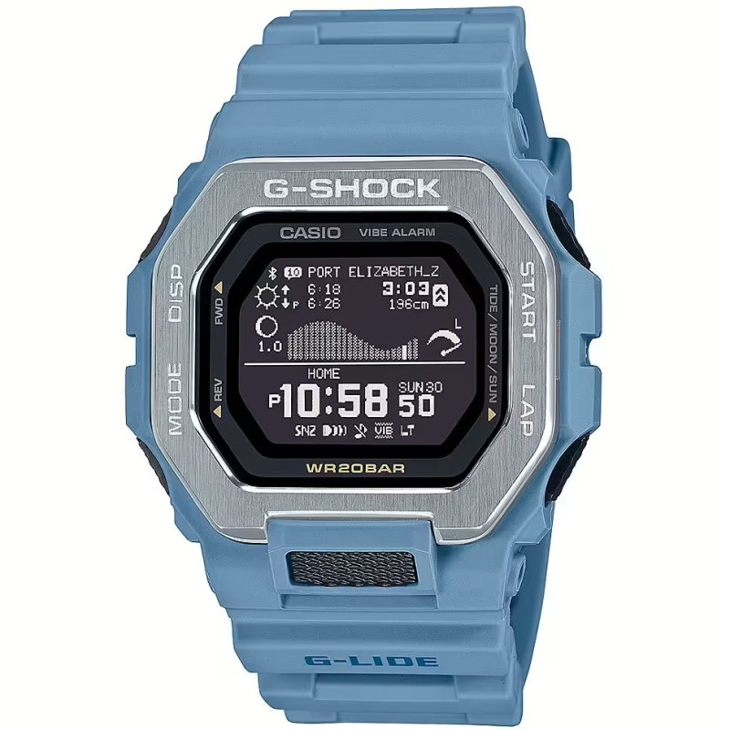 OROLOGIO DA POLSO CASIO G-SHOCK Mod. G-LIDE - Surf Tide Graph