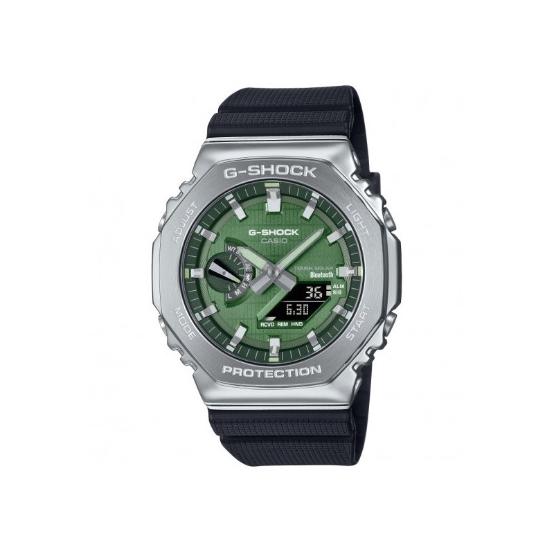 OROLOGIO DA POLSO CASIO G-SHOCK Mod. G-STEEL TOUGH SOLAR BluetoothÂ® GREEN