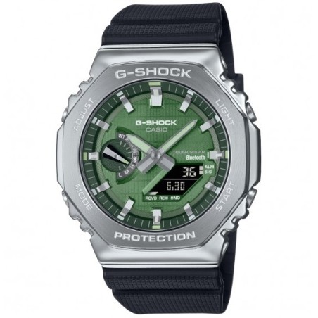 OROLOGIO DA POLSO CASIO G-SHOCK Mod. G-STEEL TOUGH SOLAR BluetoothÂ® GREEN