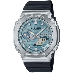 OROLOGIO DA POLSO CASIO G-SHOCK Mod. G-STEEL TOUGH SOLAR BluetoothÂ® LIGHT BLUE