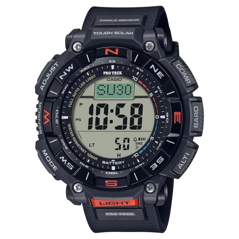 OROLOGIO DA POLSO CASIO PRO TREK -  TREKKING PRO SOLAR POWERED