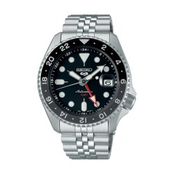 SEIKO 5 Mod. GMT AUTOMATIC BLACK OROLOGIO DA POLSO