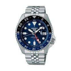 SEIKO 5 Mod. GMT AUTOMATIC BLUE BATMAN OROLOGIO DA POLSO