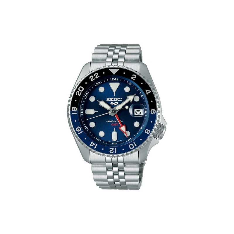 SEIKO 5 Mod. GMT AUTOMATIC BLUE BATMAN OROLOGIO DA POLSO