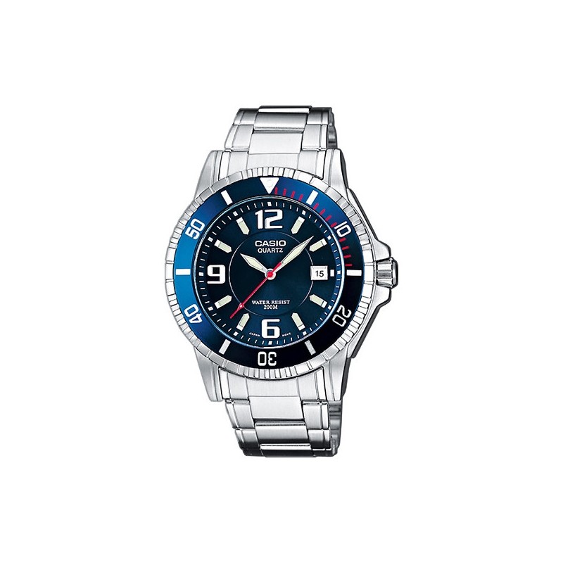 OROLOGIO DA POLSO CASIO COLLECTION Mod. DIVER 200m NEOBRITE - BLUE